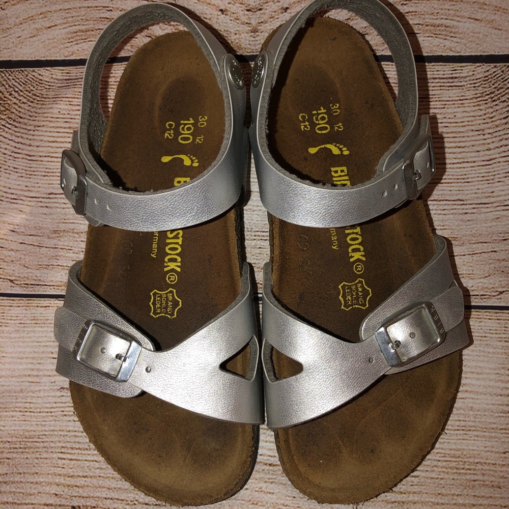 Silver Birkenstock’s
